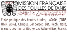 Mission Française des fouilles de Tanis Mission Française des fouilles de Tanis